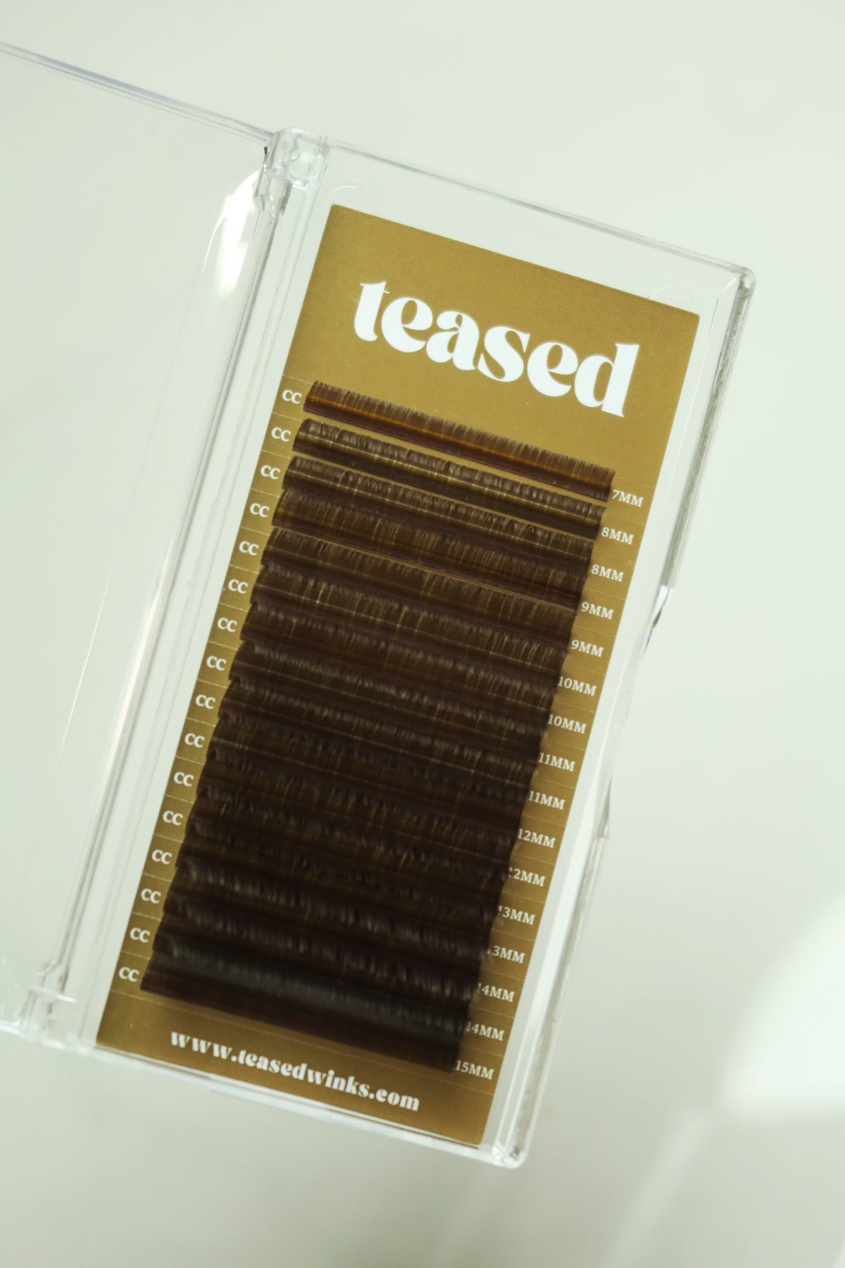Brown Lash Trays (Mixed Cashmere)